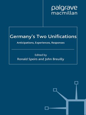 cover image of Germany's Two Unifications